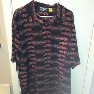 Dragonfly Men's Fuc* Off Button Up Shirt XXL